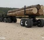 BC-8/UC6 T835U Logging Trailer