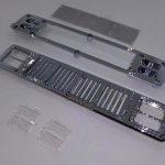 KR-4 Square Headlight Grill Chrome