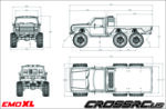 EMO XL 6X6 6WD RTR 1/8 Scale Crawler - Image 2